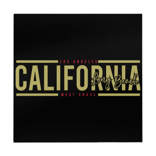 California Long Beach Surfing Mahjong Mats