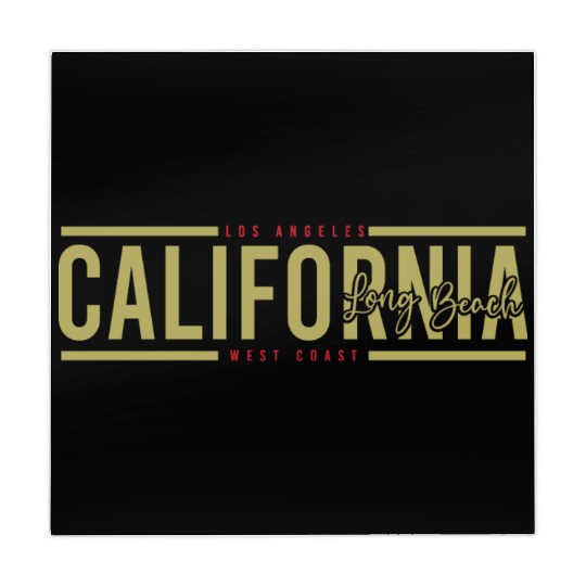 California Long Beach Surfing Mahjong Mats