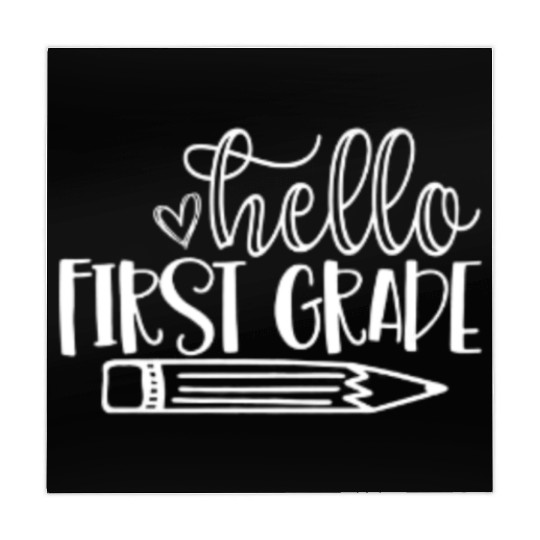 Hello First Grade Back to School Student Teacher Mahjong Mats