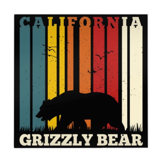 California Bear Retro Mahjong Mats