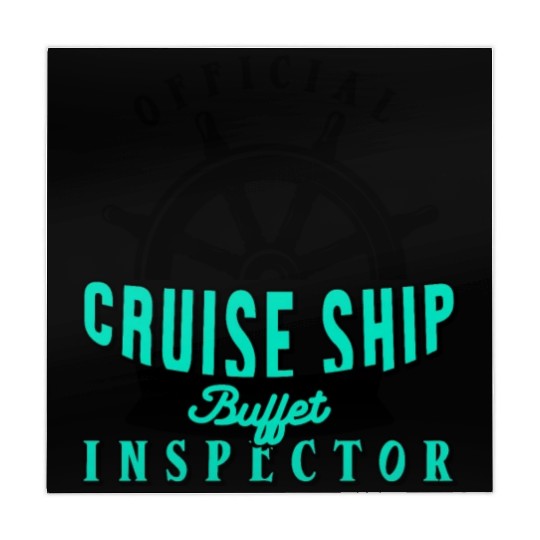 Funny Cruise Ship Buffet Inspector Partners Mahjong Mats