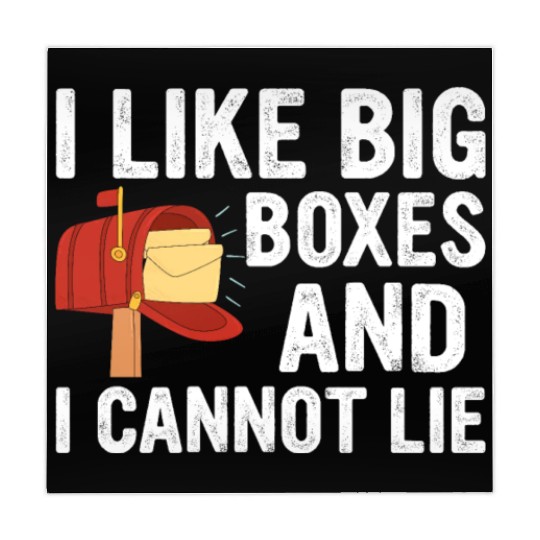 I Like Big Boxes And I Cannot Lie - Mailbox Postal Mahjong Mats