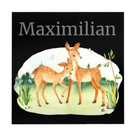 Waldtier Reh Flowers Name Maximilian Mahjong Mats