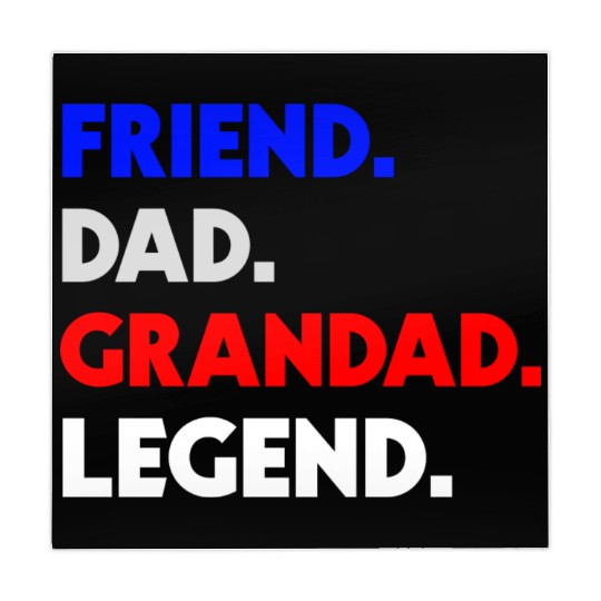 FRIEND DAD GRANDAD LEGEND Mahjong Mats