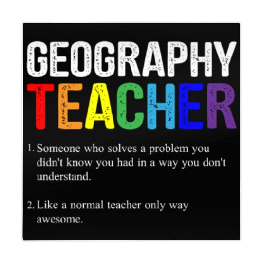 Geography teacher definition, Geography teacher Mahjong Mats