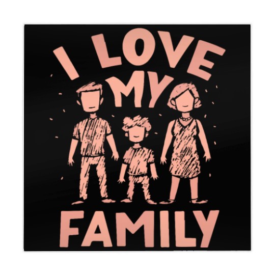 I Love My Family Families Gathering Reunion Mahjong Mats