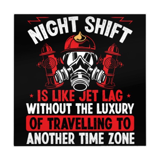 Fire Hose Fire Masn Night Shift Firefighter Mahjong Mats