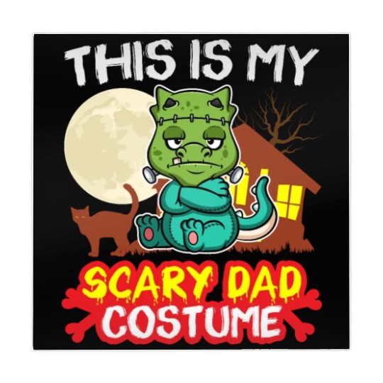This Is My Scary Dad Costume Funny Halloween Mahjong Mats