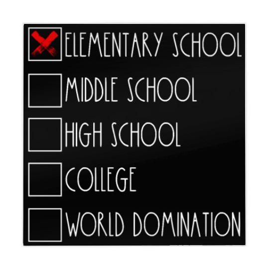 Middle School Back To School Middle School Student Mahjong Mats