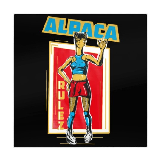 Alpaca rulez. Yes, it's true! Mahjong Mats