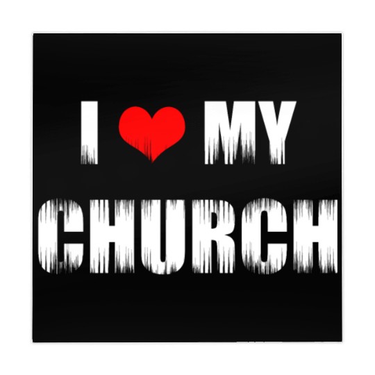 Christian Gift I Love My Church Christian Mahjong Mats