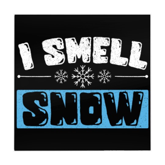 I Smell Snow Lover Ice Cold Snowy Winter Season Mahjong Mats