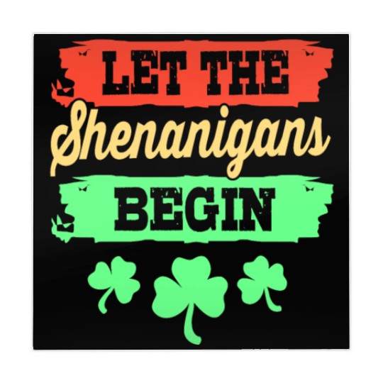 Let The Shenanigans Begin St Patricks Day Mahjong Mats