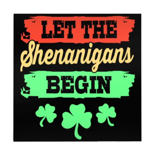 Let The Shenanigans Begin St Patricks Day Mahjong Mats