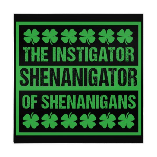 Funny Shenanigans St Patricks Day Shenanigator Mahjong Mats