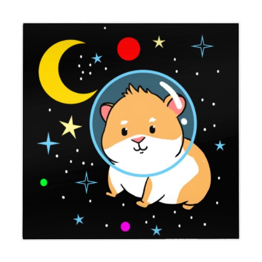 Space Guinea Pig for Guinea Pig Lover Mahjong Mats