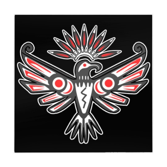 Native American Thunderbird for Tribal Art Lover Mahjong Mats