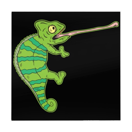 Wildlife Climbing Chameleon Animal Welfare Gift Mahjong Mats