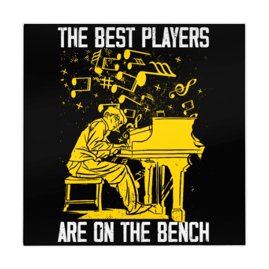 The Best Players Are On The Bench Piano Pianist Mahjong Mats