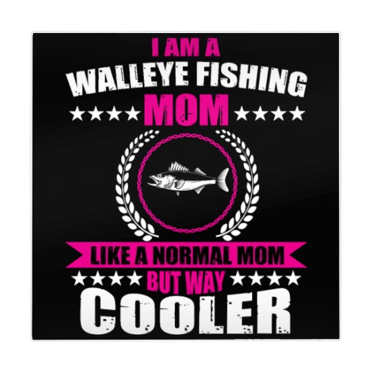 Walleye Fishing Mom For Women Mahjong Mats