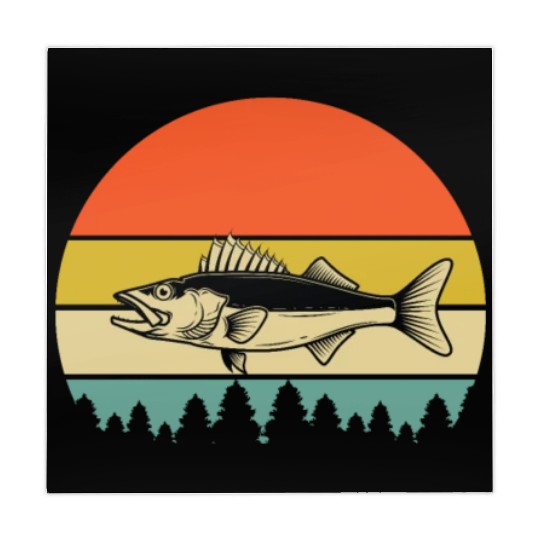 Walleye Fishing Mahjong Mats