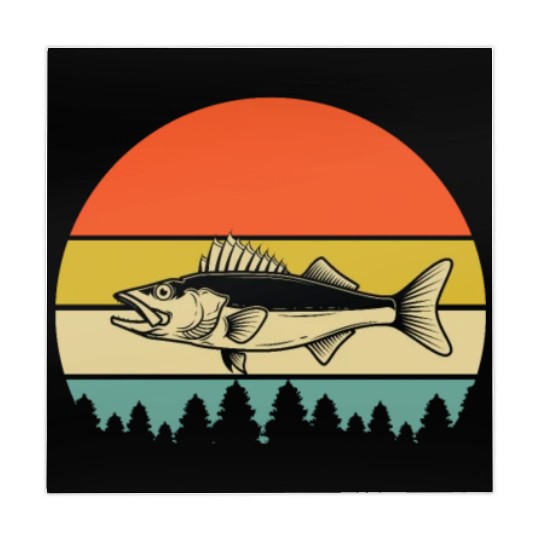 Walleye Fishing Mahjong Mats