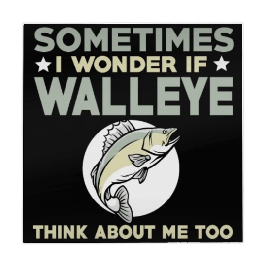 Funny Walleye Fishing Lover Mahjong Mats