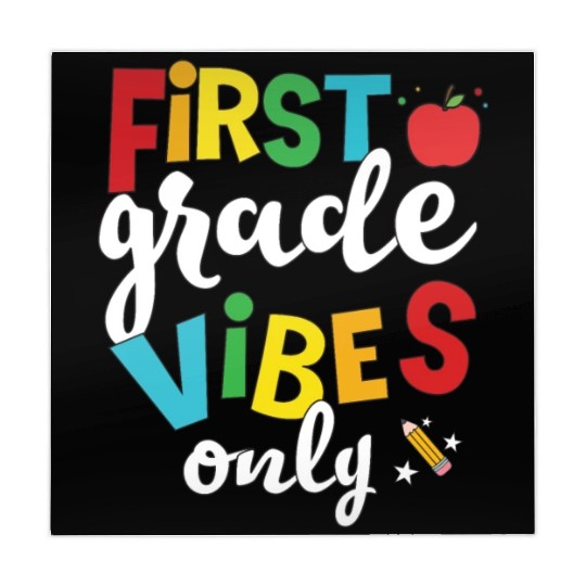 First Grade Vibes Only Elementary Teacher Mahjong Mats