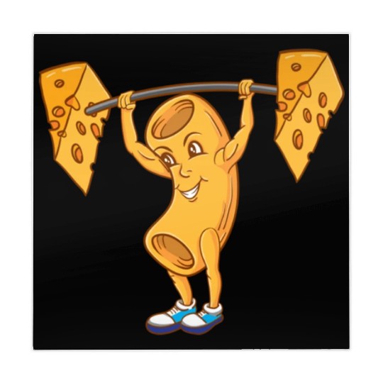 Macaroni Cheeselifting For Macaroni Cheese Lover Mahjong Mats