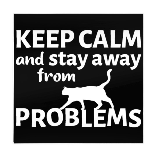 Keep calm and stay away from problems Mahjong Mats