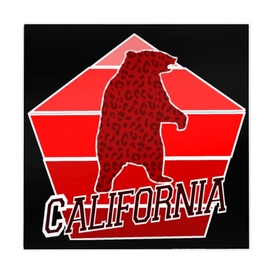 California Bear Flag Mahjong Mats
