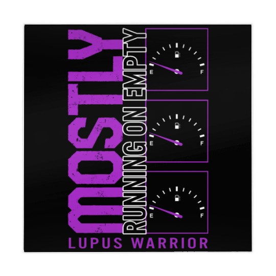 Lupus Awareness Mahjong Mats, Mostly Running Empty,