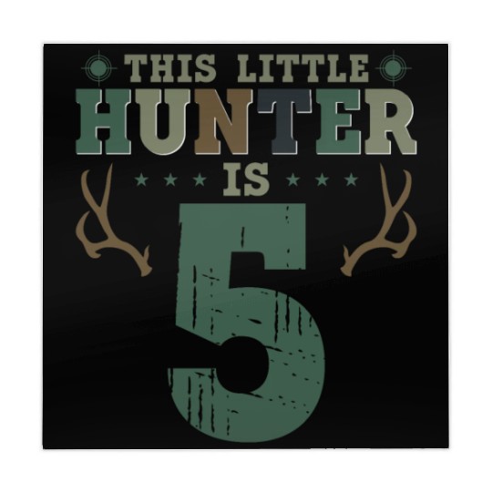 Buck Deer Hunting Hunter Kid 5th Mahjong Mats