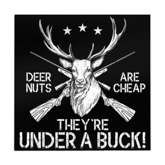 Buck Deer Hunting Hunter Pun Deer Mahjong Mats