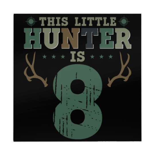 Buck Deer Hunting Hunter Kid 8th Mahjong Mats