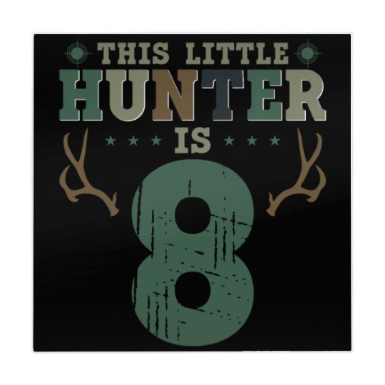 Buck Deer Hunting Hunter Kid 8th Mahjong Mats