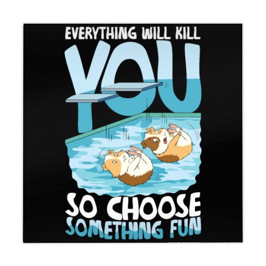 Guinea Pig High Diving Swimming Mahjong Mats