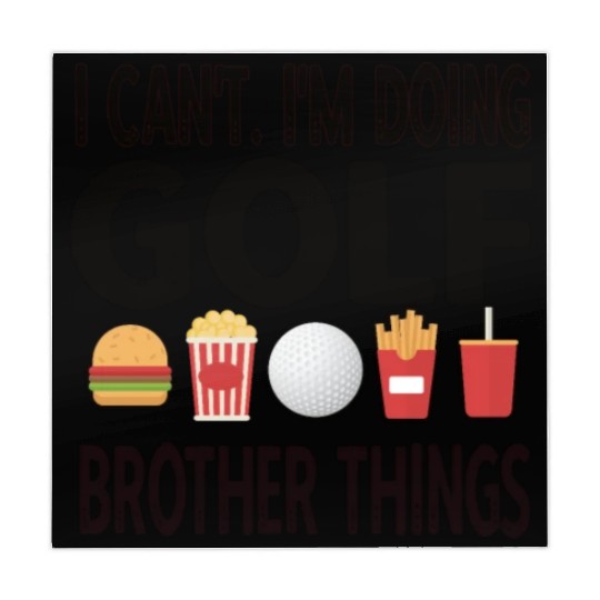 Golf Brother Of A Golfer Proud Golfing Brother Mahjong Mats