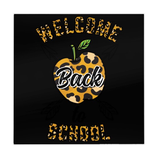 Welcome Back To School Leopard Print Mahjong Mats