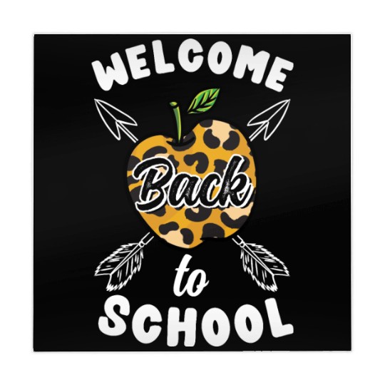 Welcome Back To School Leopard Print Mahjong Mats