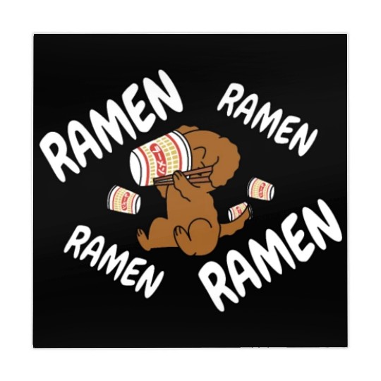 Goldendoodle Instant Ramen Noodles Mahjong Mats