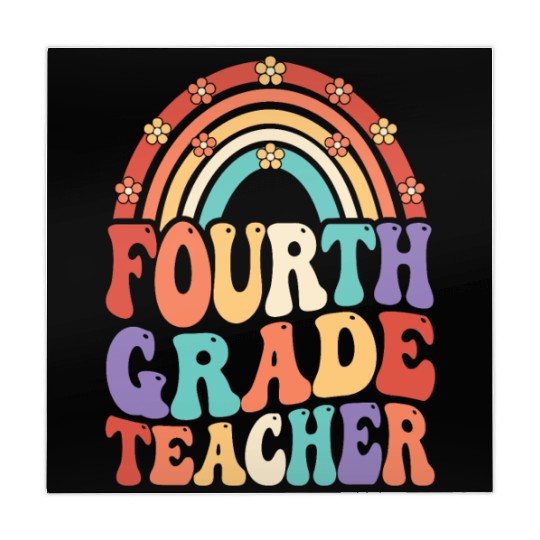 4th Grade Teacher Rainbow First Day Of School Mahjong Mats