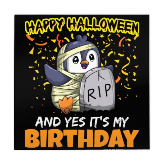 Scary Happy Halloween And Yes It's My Birthday Mahjong Mats