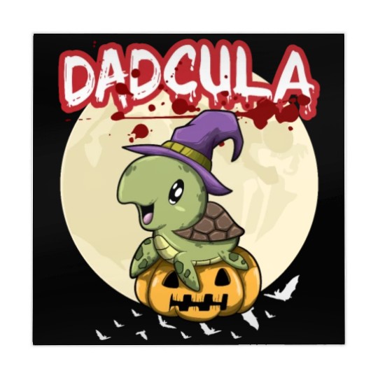 Dadcula Dracula Vampire Dad Funny Halloween Party Mahjong Mats