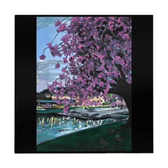 Festplass Swans and Cherry Flowers week 17 Mahjong Mats