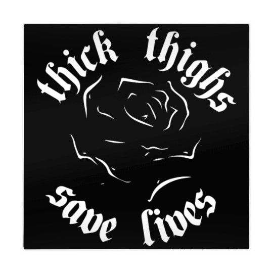 Thick Thighs Save Lives Mahjong Mats