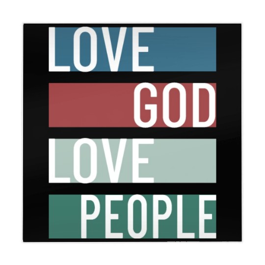 Love God Love People Mahjong Mats