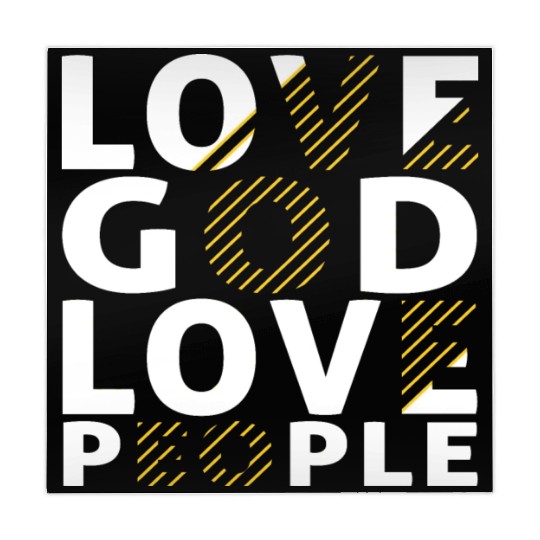 Love God Love People Mahjong Mats