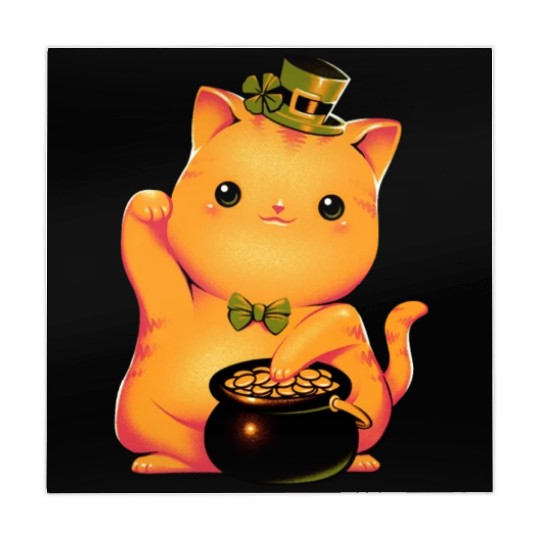 cat Irish Lucky Cat Mahjong Mats