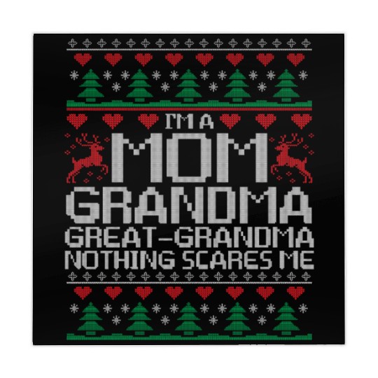 I'm A Mom Grandma Great-grandma Nothing Scares Me Mahjong Mats